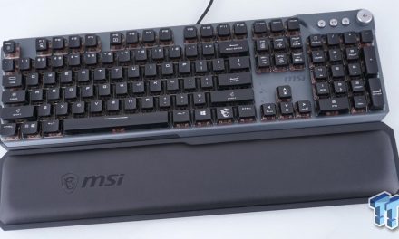 The MSI VIGOR GK71 SONIC For Making Mechanical Keyboard Music