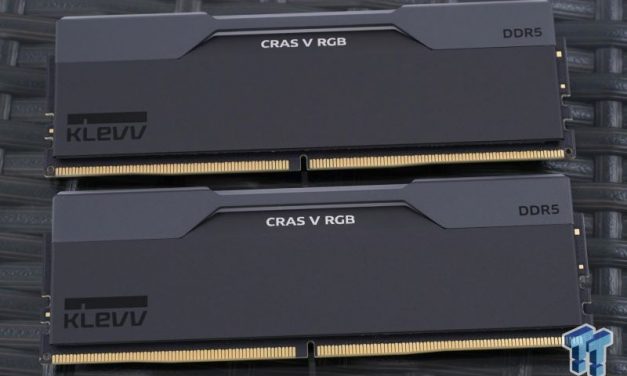 The KLEVV CRAS V Series Hits DDR5-8000