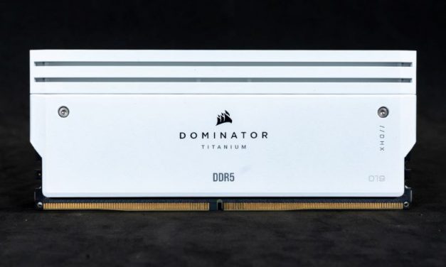 The New High Frequency Corsair Dominator Titanium DDR5 Series