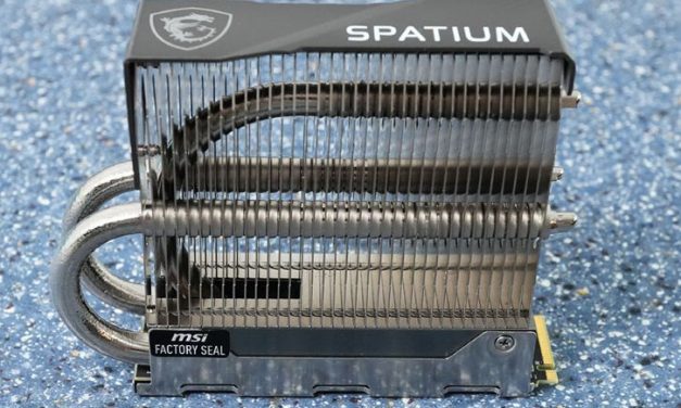 MSI’s Spatium M580 Frozr SSD; Passive Cooling, Intense Data Transfer