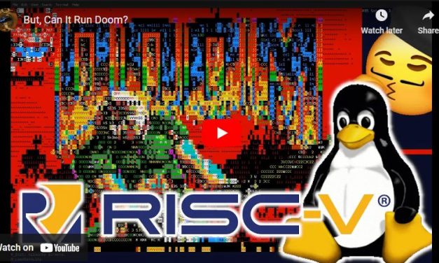 RISC-V Business Running Doom On Linux Without A Memory Management Unit