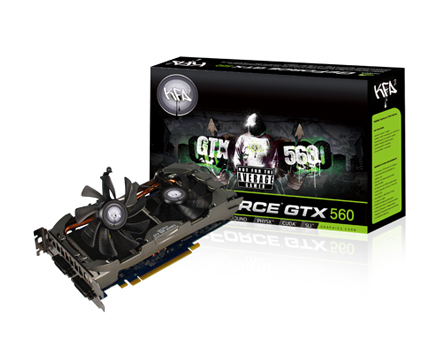 KFA2 Launches Two NVIDIA GeForce GTX 560 Graphics Cards