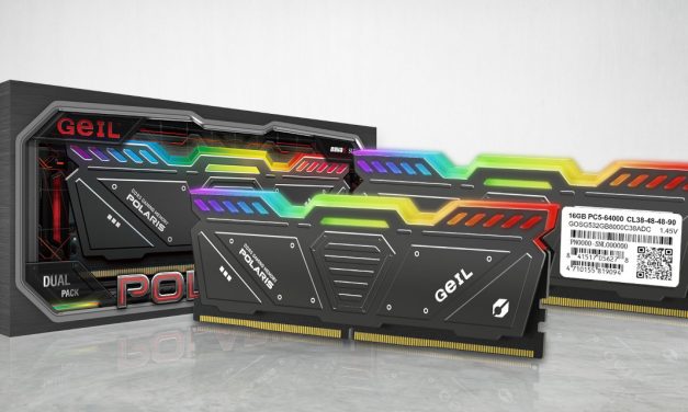 GeIL Announces DDR5-8000 CL38 EVO V and Polaris RGB Memory