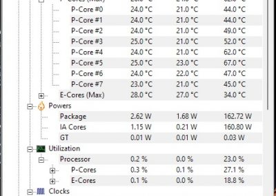 Lapping, Delidding, and Liquid Cooling to Tame Intel 13th Gen Thermals - Cases and Cooling 61