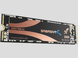 Sabrent 500GB Rocket Nvme PCIe 4.0 - 27
