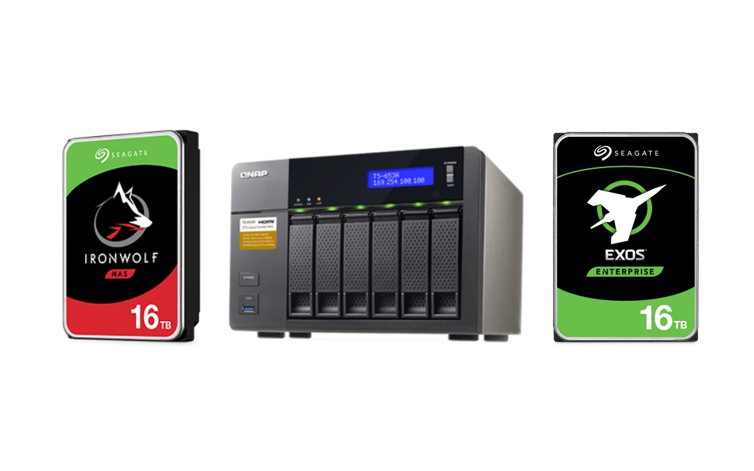 Seagate Shipping 16 TB Exos X and IronWolf PMR Hard Drives for Enterprise and NAS