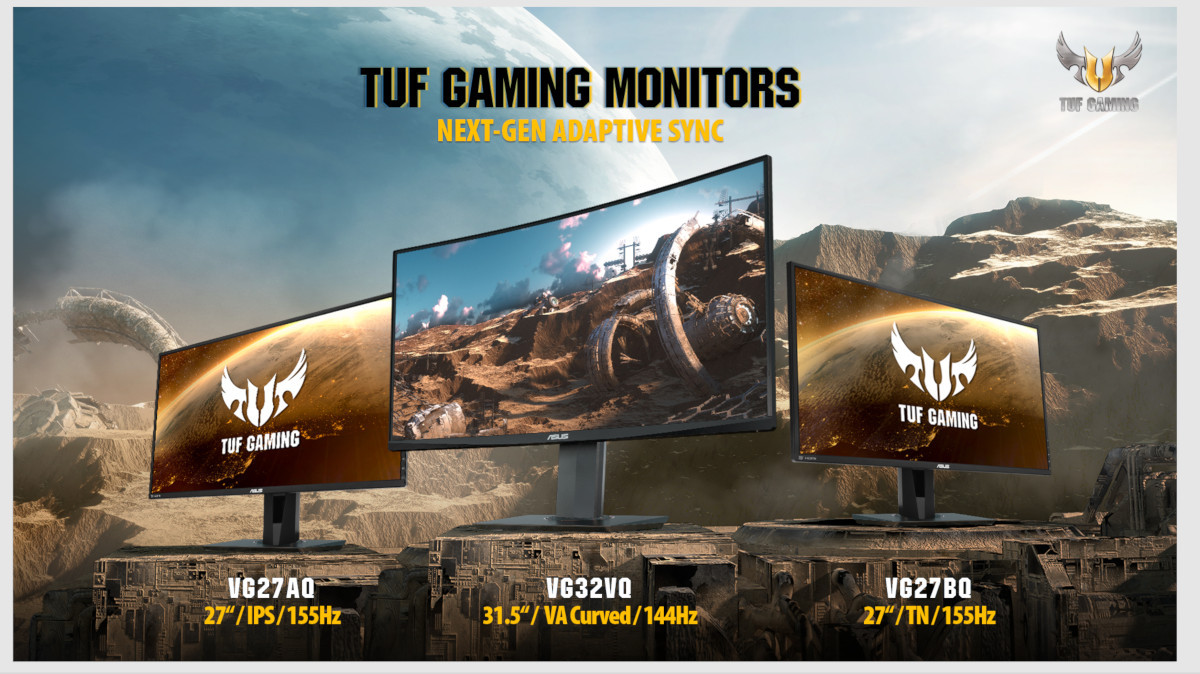 ASUS Announces TUF Gaming Monitors with ELMB-SYNC