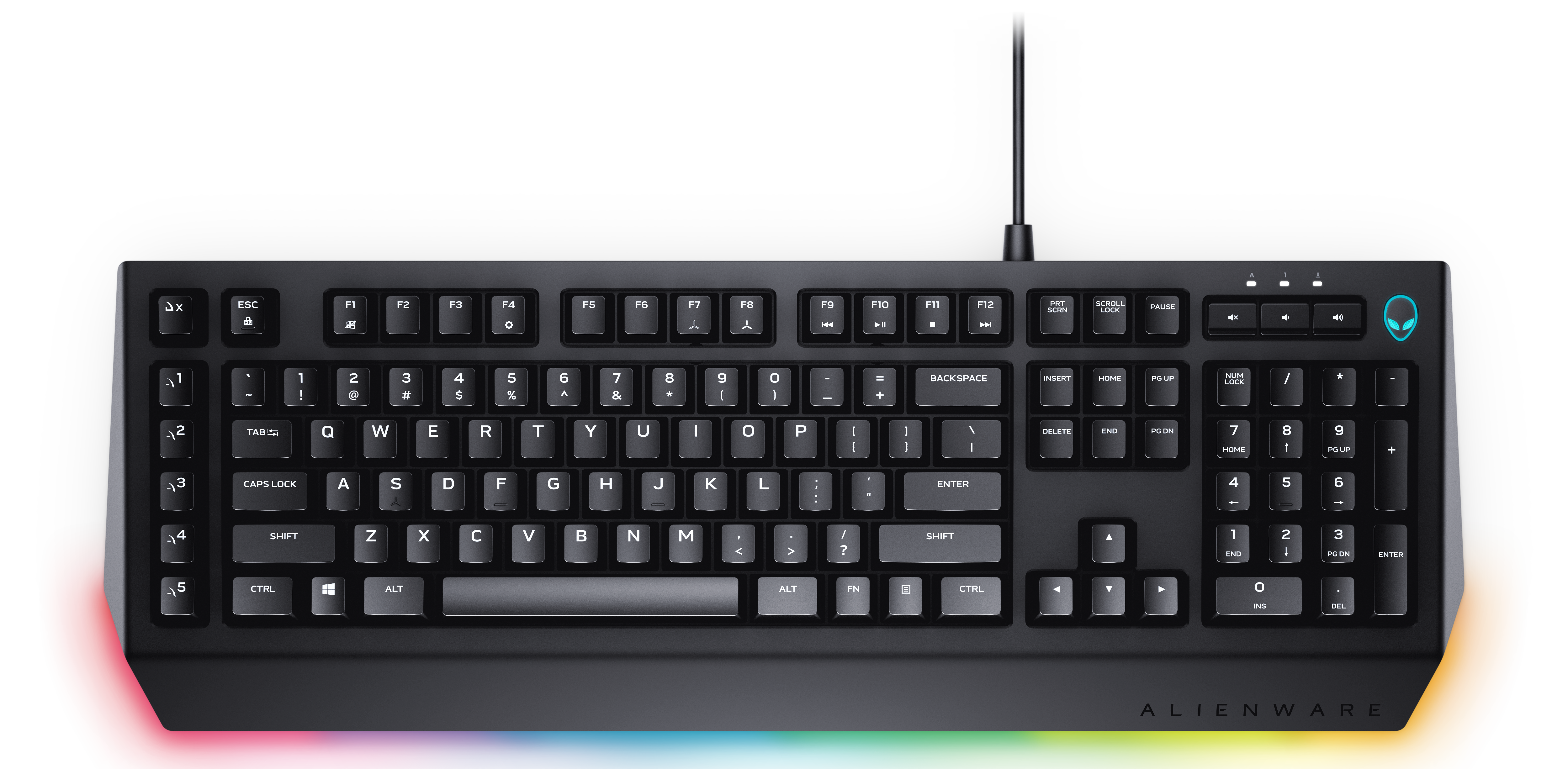 E3 2017: Alienware Advanced Gaming Keyboard (AW568) and Alienware Pro Gaming Keyboard (AW768) Announced