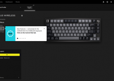 CORSAIR K65 PLUS WIRELESS 75% RGB Mechanical Gaming Keyboard Review - General Tech 26