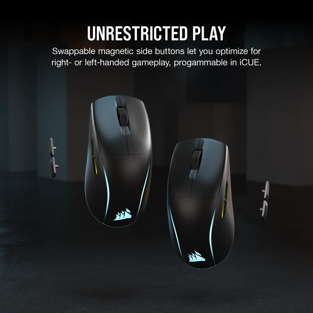 CORSAIR M75 WIRELESS Lightweight RGB Gaming Mouse Quick Review - General Tech 13